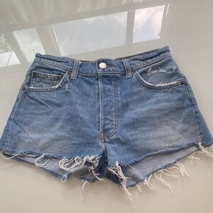 Reformation Denim Cutoff Shorts
